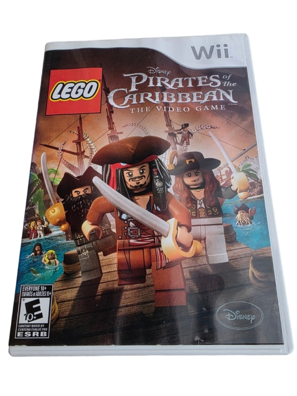 LEGO Pirates of the Caribbean Wii Video Game - Brown, Black, Blue